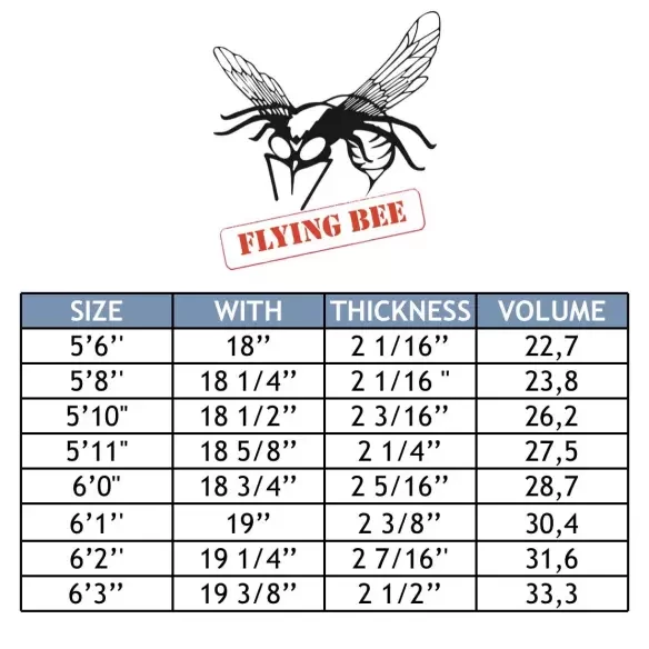 Surfboard MS Flying Bee 6'1''