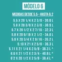 Foam pre-shaped Teccel modello 6