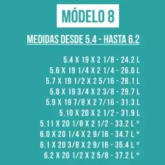 Prancha de foam pre-shapeado Teccel modelo 8 2