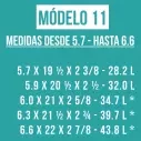 Schuim pre shapeado Teccel model 11
