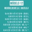 Foam pre-shaped Teccel modello 12