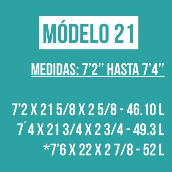 Foam pre-shaped Teccel modello 21