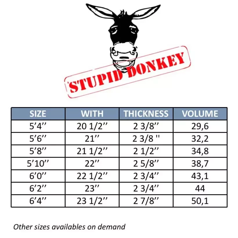 Tabla de surf MS Stupid Donkey CFE