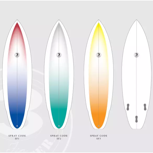 Surfbretter Simon Anderson Single Flyer Round Square
