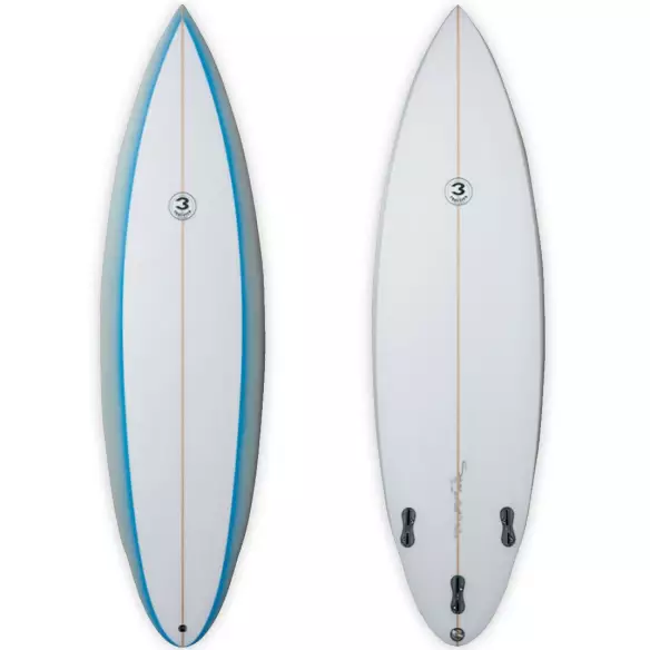 Tabla de surf Simon Anderson Single Flyer Rounded Pin