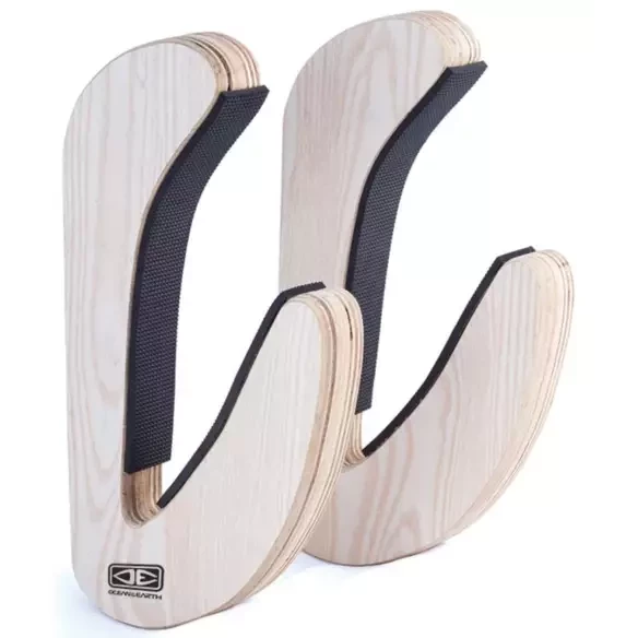 surfboard rack Ocean & Earth Timber Wall Rack