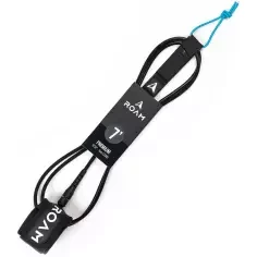 Roam Premium Leash Longboard Ankle Black