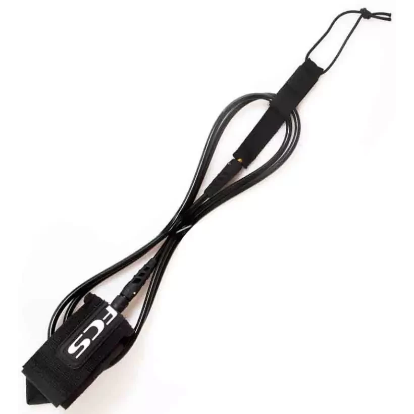 Leash de surf FCS Classic Regular Black