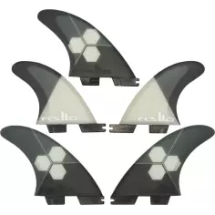 Ailerons de surf tri-quad FCSII Al Merrick PC AirCore 2