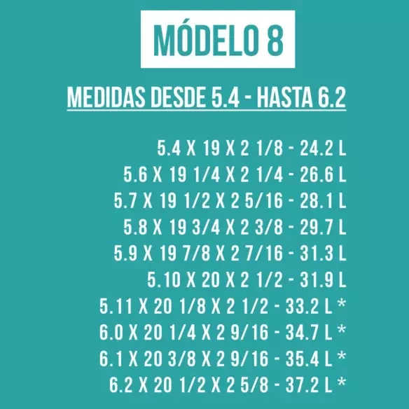 Foam pre-shaped EPS modello 8