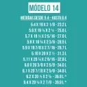 Schuim pre shapeado EPS model 14