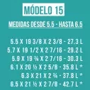 Schuim pre shapeado EPS model 15