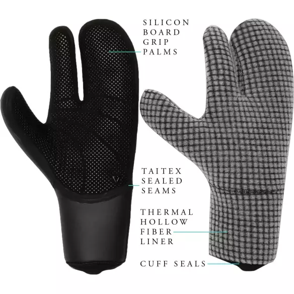 Handschuhe surfen VISSLA 7 Seas 3 fingers 3mm
