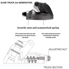 Surfskate Slide Joyful Splatter 30'' 2
