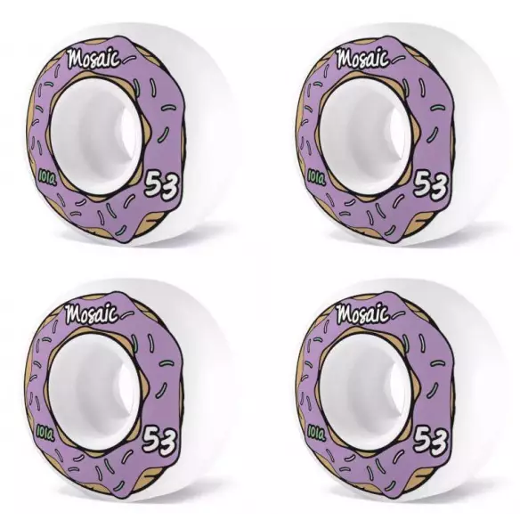 Skateboard Räder Mosaic Donut 53mm