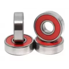 skateboard Bearings Mosaic Super 0 ABEC 5 608RS Red 2