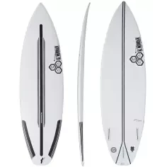 Tabla de surf Channel Island Black and White Spine-Tek