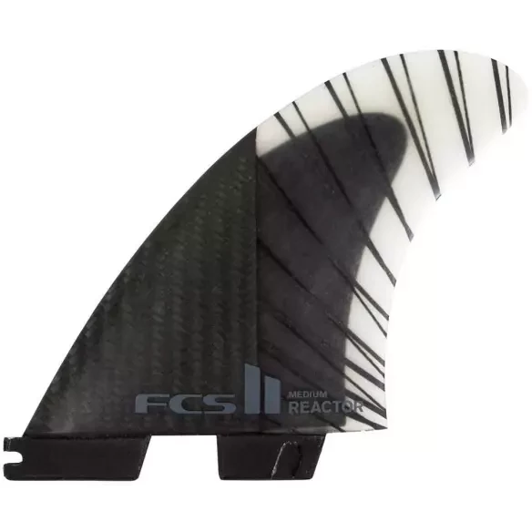 Ailerons de surf FCS2 Reactor PC Carbon