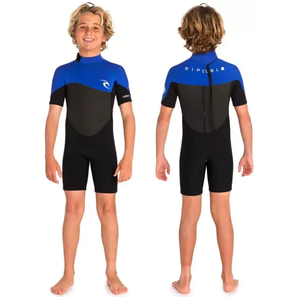 Shorty Rip Curl Omega Junior Black/Blue
