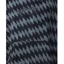 Poncho Billabong Grey Diamonds