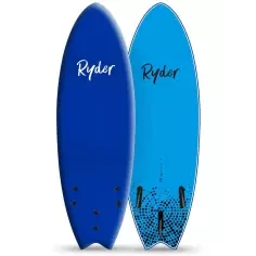 Tabla de surf softboard Ryder Fish Midnight Blue