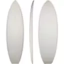 Prancha de foam pre-shapeado EPS modelo 7