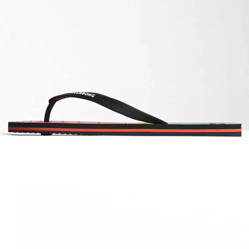 Tongs Billabong Tides Print Boy red