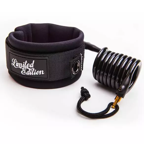 Leash bodyboard Limited Edition biceps Black