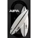 Prancha de surf Slater Designs Flat Earth LFT Preto/branco