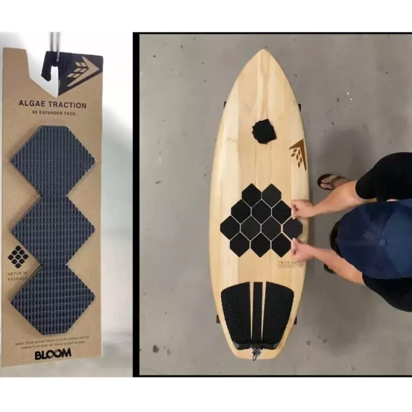 Deck surf Firewire Expander Traction Pad Black