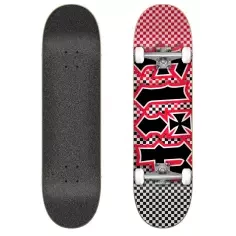 Skateboard Flip HKD Fast Times Red 7.87″ complete