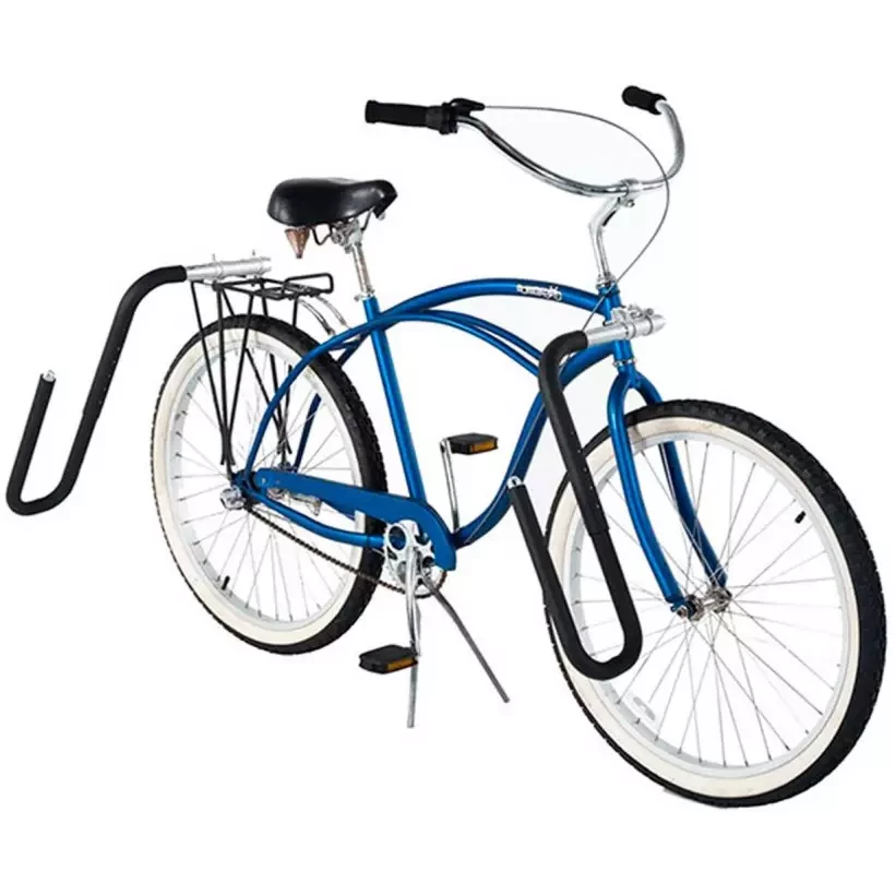 Ondersteuning surfplank Longboard fiets Moved By Bikes