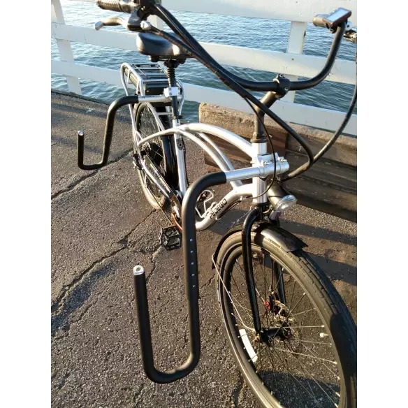 Ondersteuning surfplank Longboard fiets Moved By Bikes