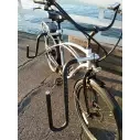 Ondersteuning surfplank Longboard fiets Moved By Bikes