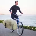 Ondersteuning surfplank Longboard fiets Moved By Bikes