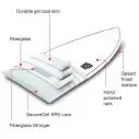 Prancha de surf NSP Tinder Element White