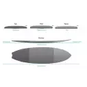 Prancha de surf NSP fish Elements White