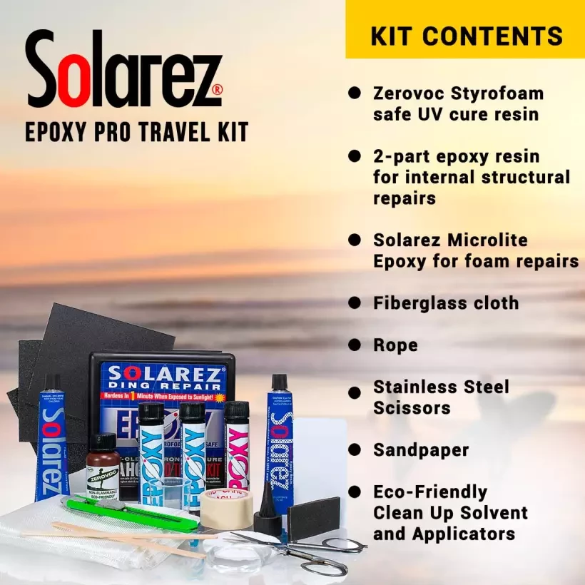 Kit di riparazione Solarez Epoxy Pro viaggio