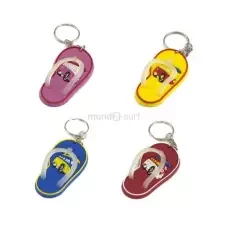 Flip flop key ring