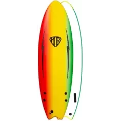 Softboard Ocean & Earth Bug MR Spray Ezi-Rider Twin Fin Rasta