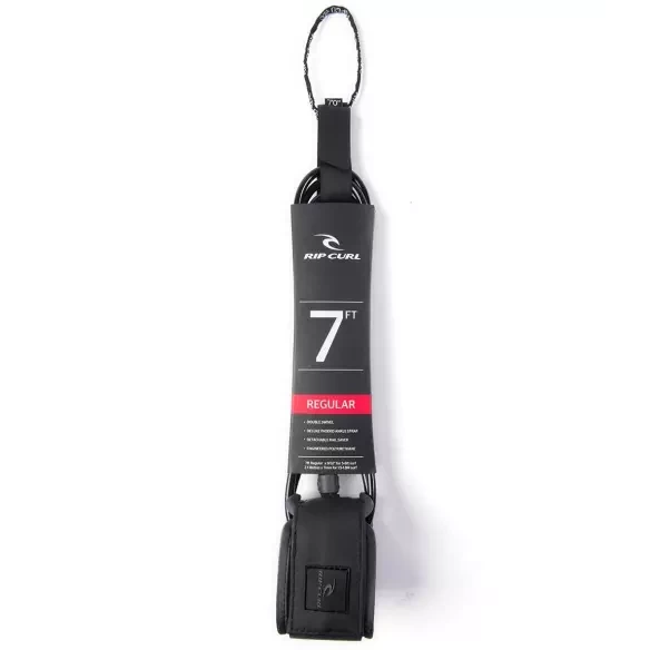 Leash de surf Rip Curl Regular Black