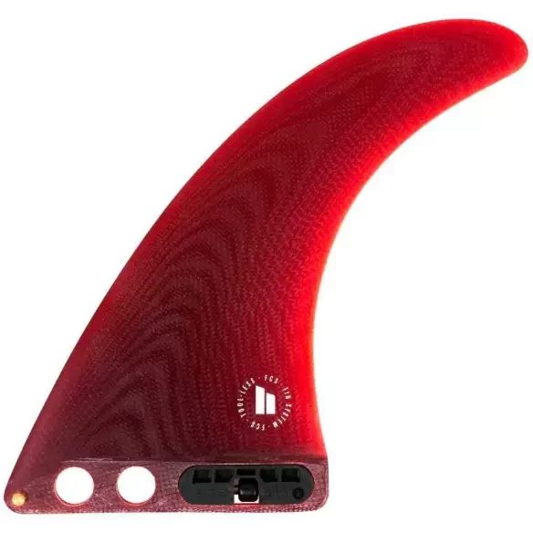FCSII Connect Performance Glass Single fin Red