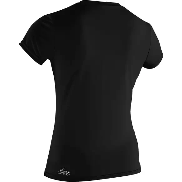 Tee-Shirt UV ONeill Womens Basic-Skins Black