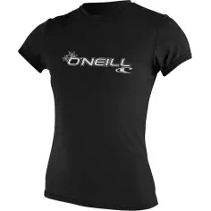 Tee-Shirt UV  O´Neill Womens Basic Skins Black