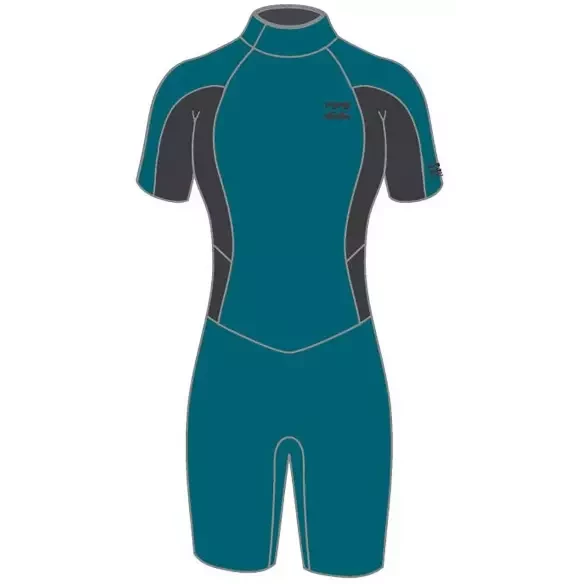 Neoprenanzug Shorty Billabong Launch Ocean