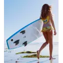 Surfbrett Softech Roller Yellow/ Blue