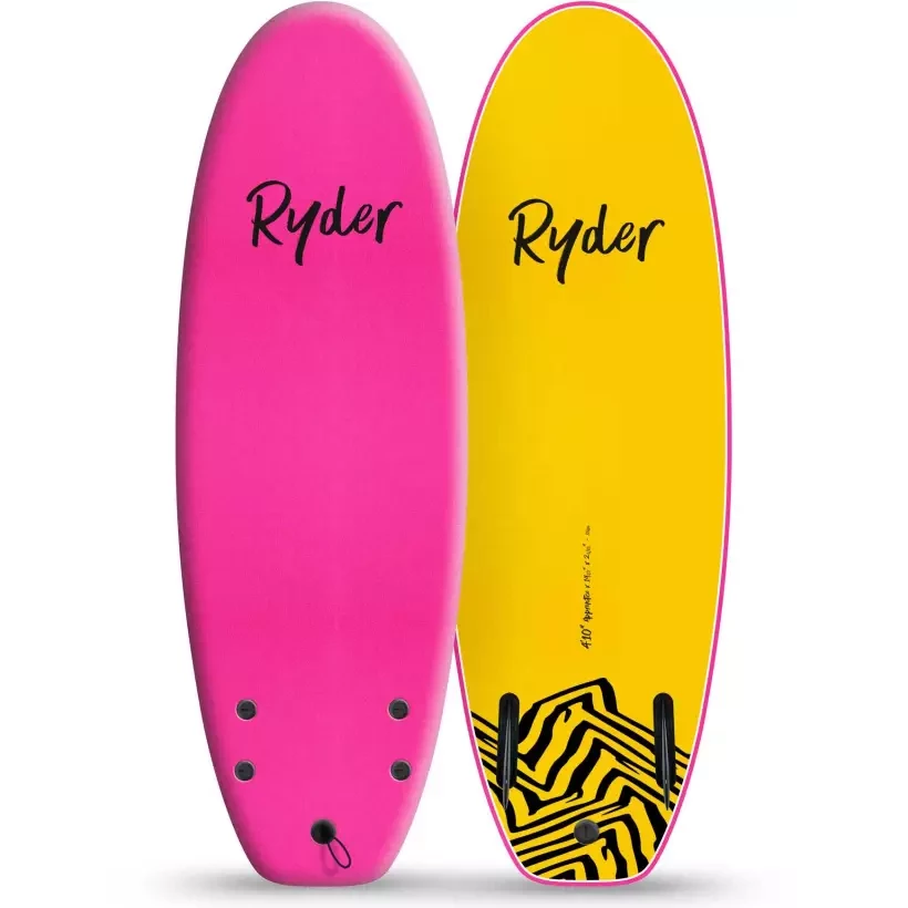 Tavola da surf softboard Ryder Apprentice Twin Pink