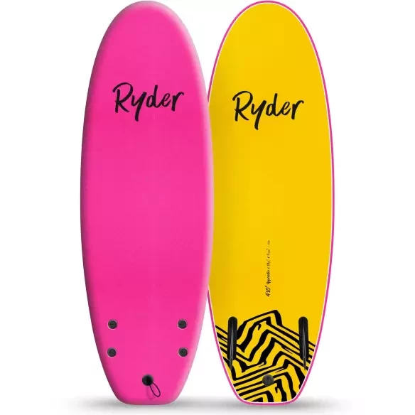 Tabla de surf softboard Ryder Apprentice Twin Pink