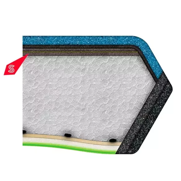 Bodyboard Funkshen Chase o ' leary Premium Skintec PP Black/White