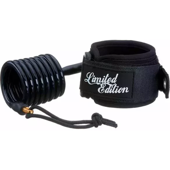 Leash bodyboard Limited Edition Sylock wirst Black